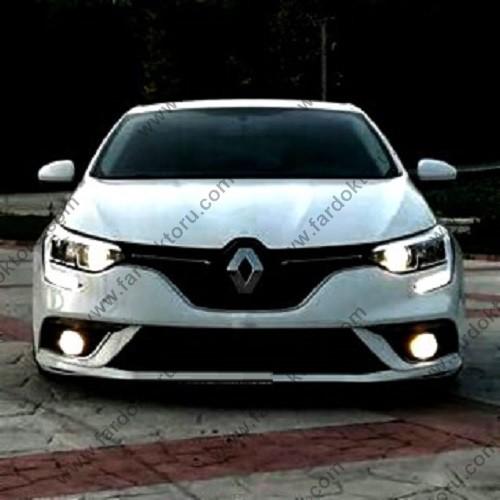 Замена ламп головного света в Renault Megane III